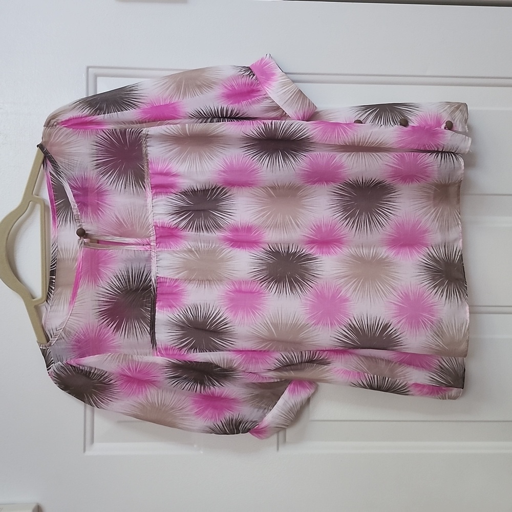 Milly Pom/Fireworks Top -Size 8